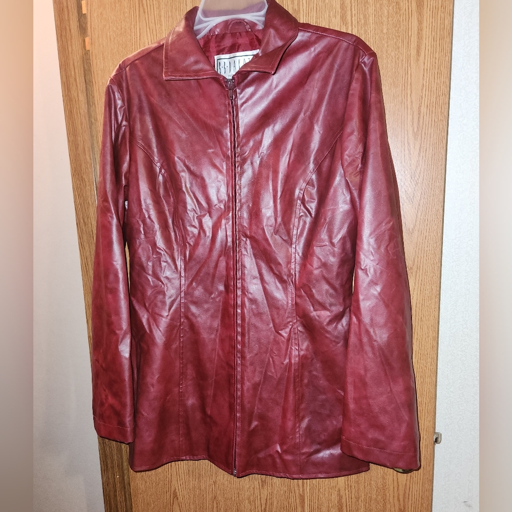 BB Dakota Red Jacket Size Large